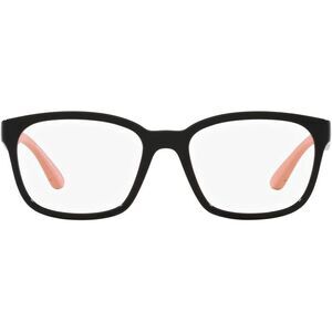 Emporio Armani Girls' Ek3003 Square demo glasses pink and black